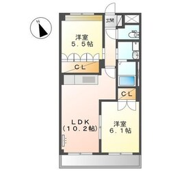 中津駅 徒歩27分 2階の物件間取画像